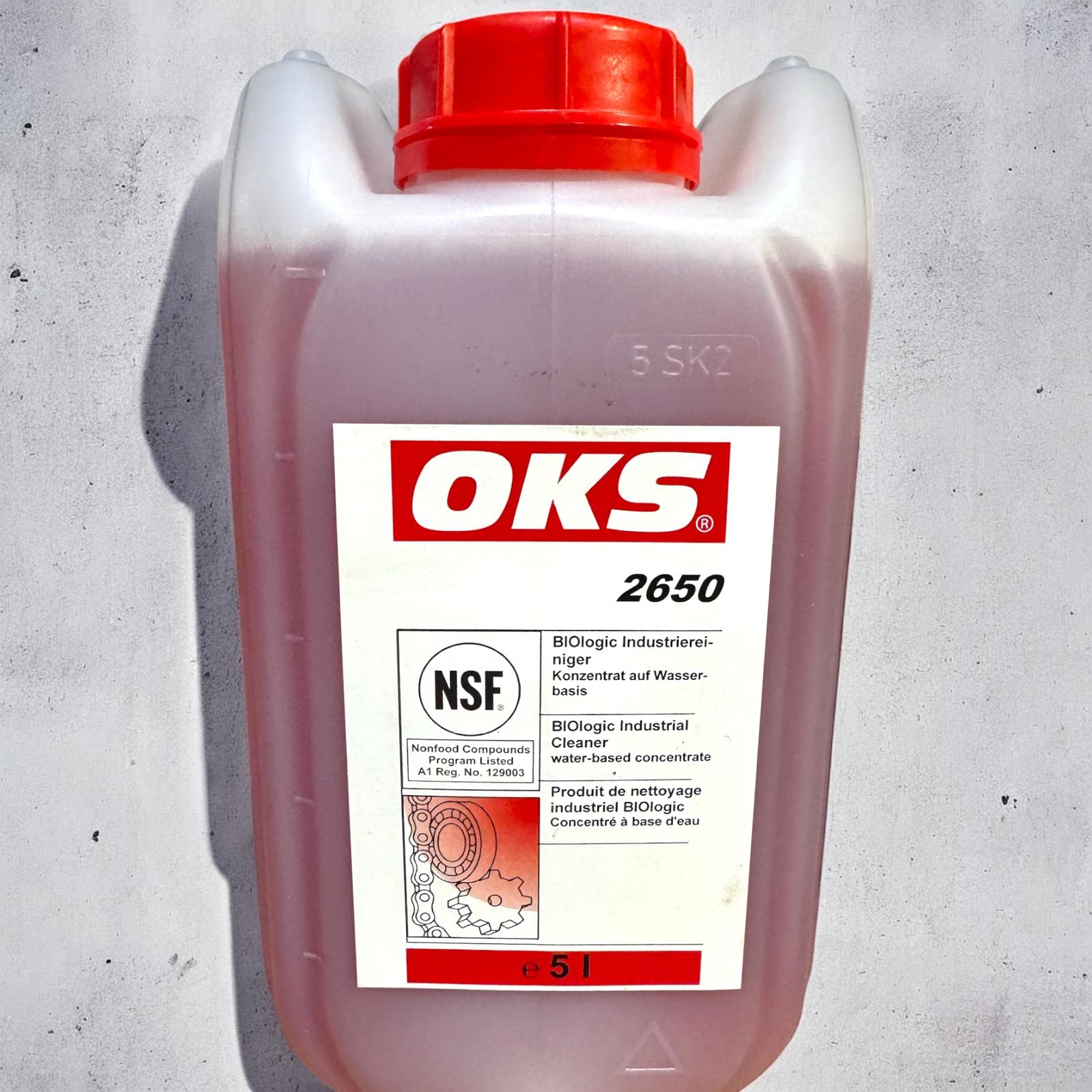 OKS 2650 BIOlogic Industriereiniger auf Wasserbasis 5l Kanister