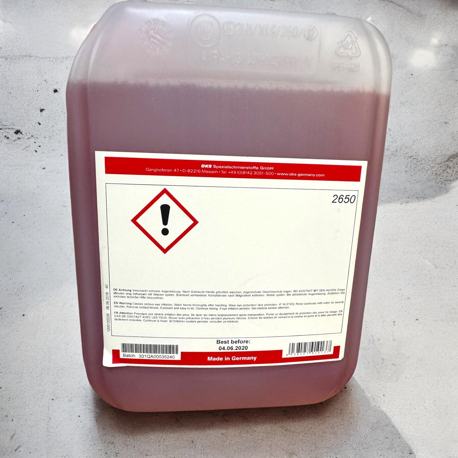 OKS 2650 BIOlogic Industriereiniger auf Wasserbasis 5l Kanister